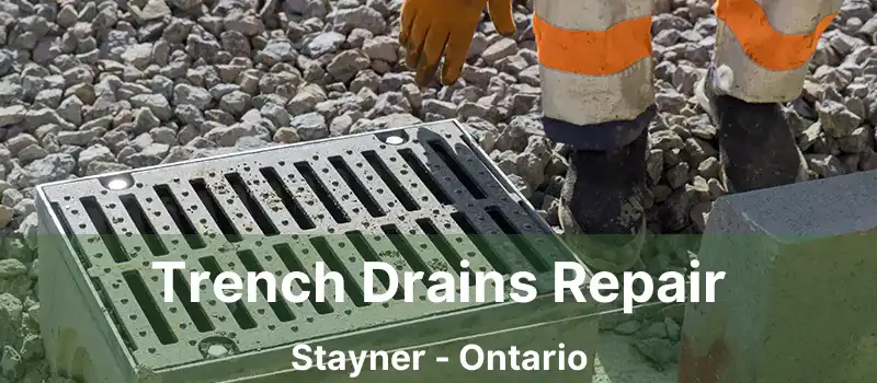  Trench Drains Repair Stayner - Ontario